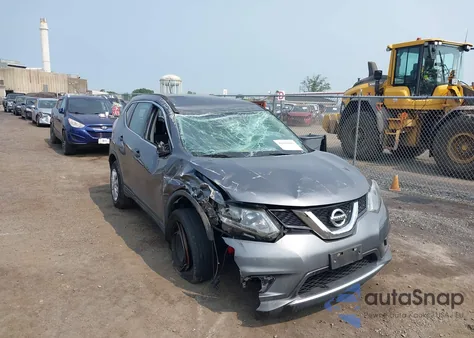 2016 Nissan Rogue S из США, поврежденный, VIN 5N1AT2MV5GC910678